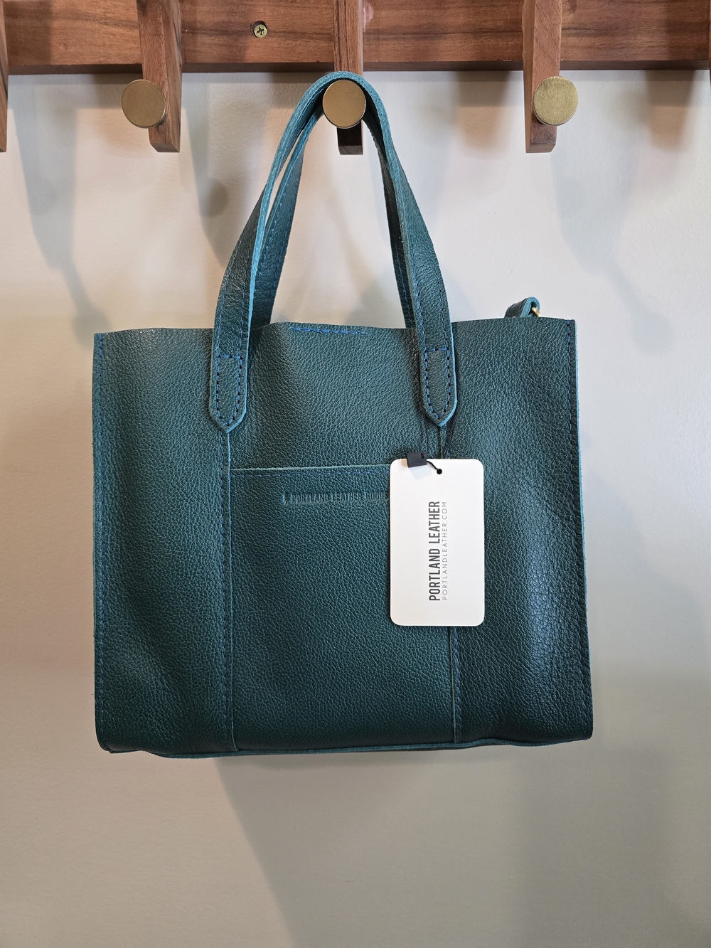 🔥 Portland Leather Sea Glass Lola Classic Tote Bag